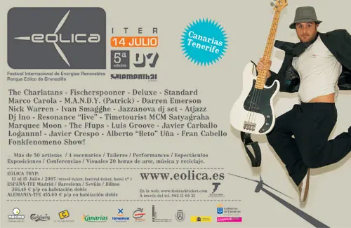 Eólica Festival, July 14, 2007, Tenerife