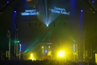 DJ INO and MC Johnny Def at Monegros Desert Festival 2007