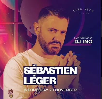 Sébastien Léger supported by DJ INO, Sing Sing Theater, Bangkok